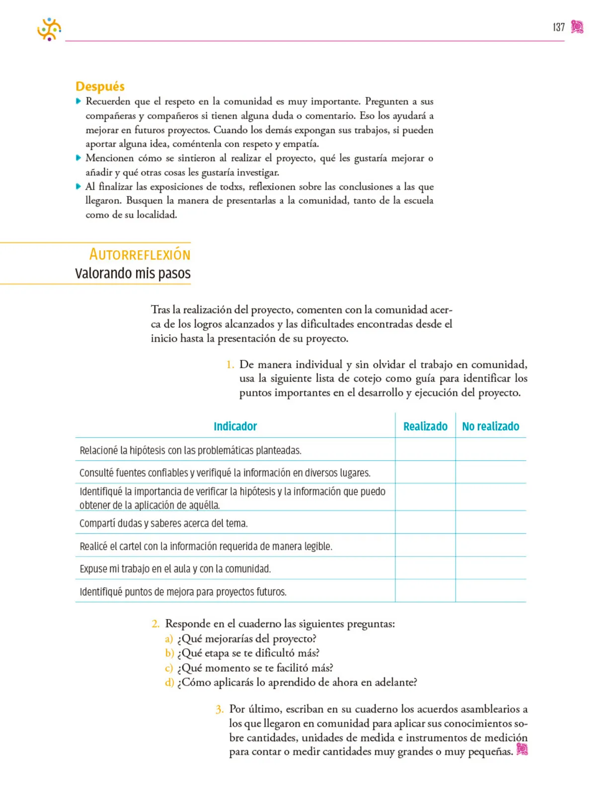 Miniatura página 138 de Colección Sk´asolil. Nuestro libro de proyectos.   Libro de Educación Secundaria Grado 2°  Ciclo Escolar 2025 - 2026
