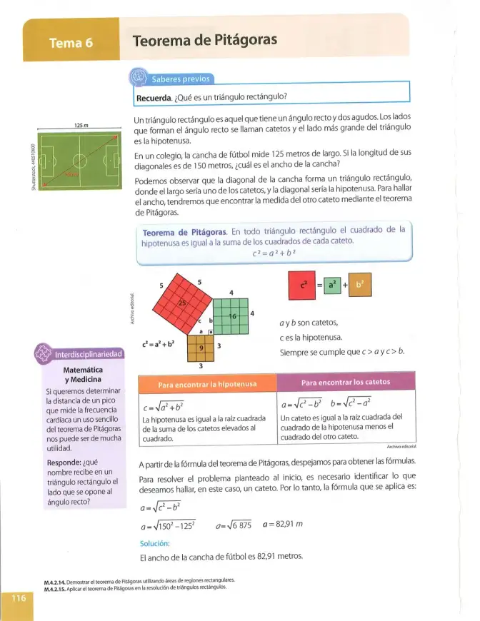 Página 116 de Matematica 10° · Egb 10 Matematica 2025 · 2025