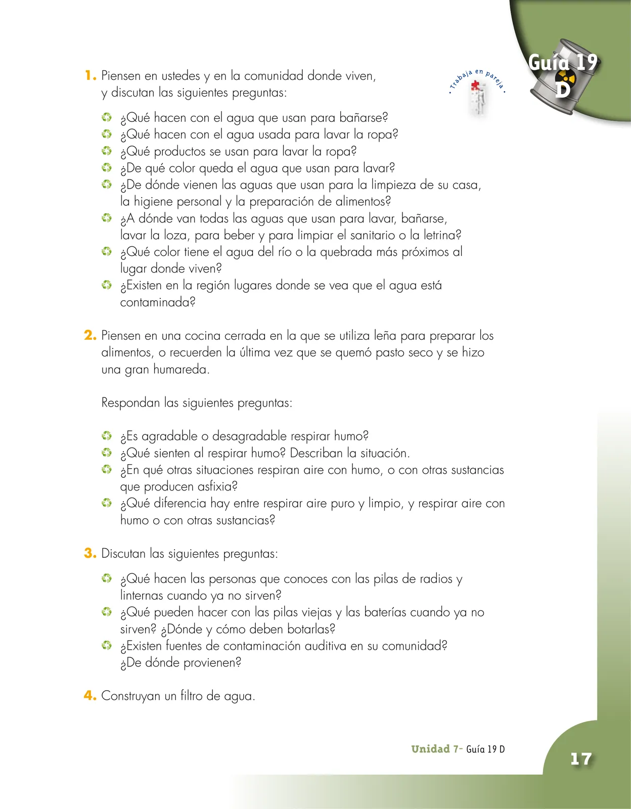 Página 17 de Ciencias Naturales 4° · Cartilla 03