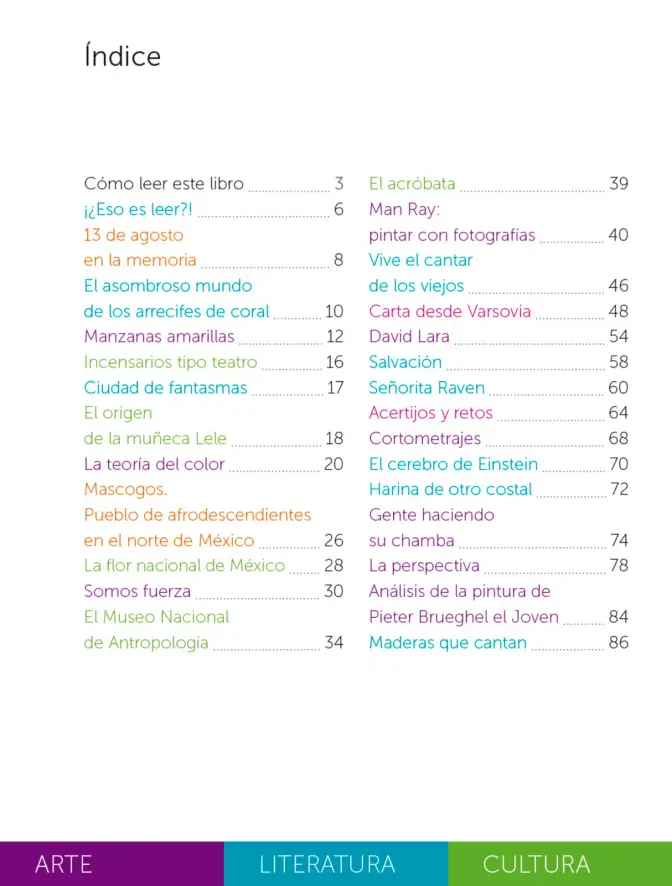 Página 5 de Colección Ximhai. Múltiples lenguajes. Libro de Educación Telesecundaria Grado 1° Ciclo Escolar 2025 - 2026