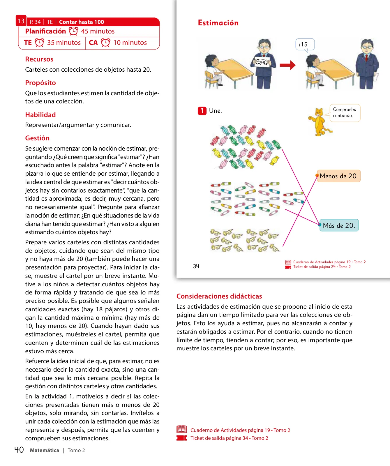Página 42 de Sumo Primero – Primero Básico | Texto del Estudiante (MINEDUC) – Descargar PDF · 2024