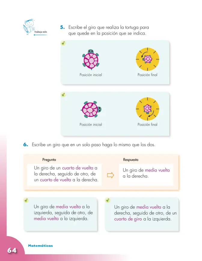 Página 64 de Matematica 2° · Cartilla 02
