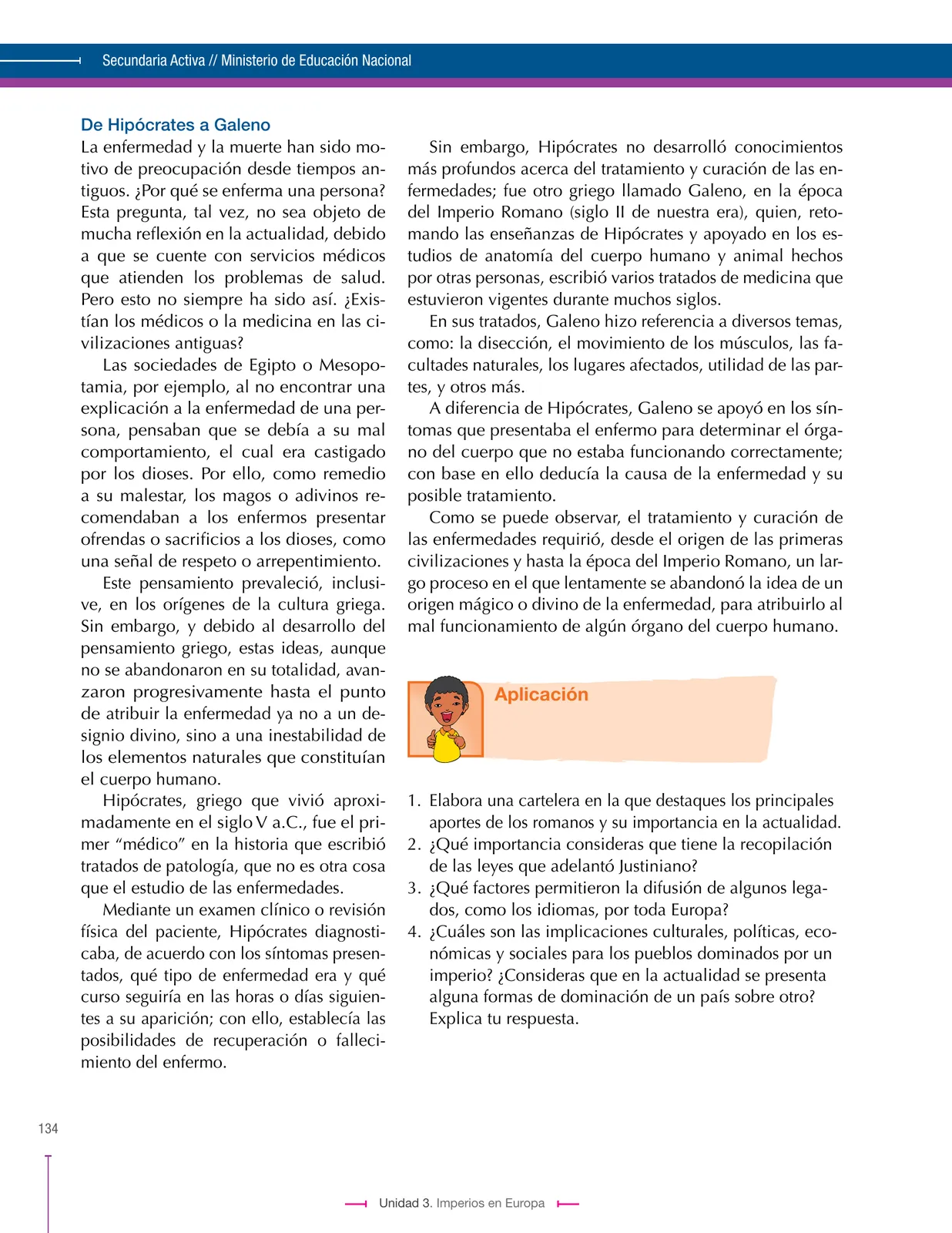 Página 134 de Ciencias Sociales 7° · Secundaria Activa