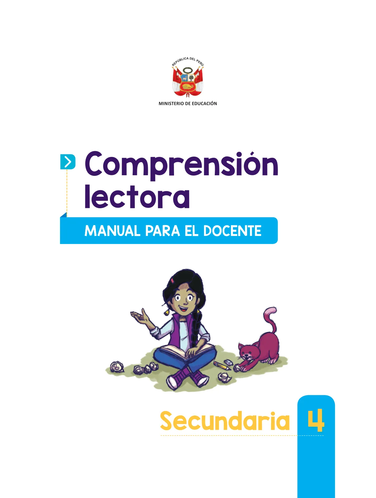 Miniatura página 3 de Comprensión lectora : manual para el docente de cuarto grado de Secundaria 2018 · 2018