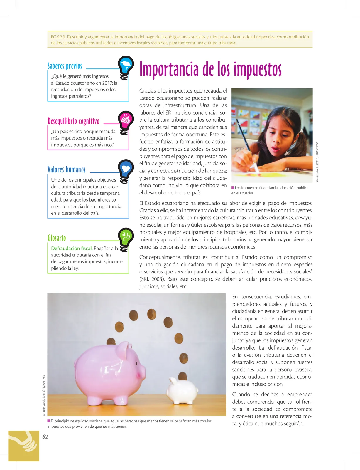 Miniatura página 62 de Emprendimiento Y Gestion · 1ro BGU · 2019