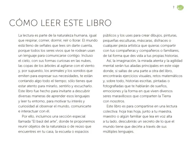 Página 8 de Múltiples lenguajes. Libro de Educación Preescolar Grado 1° Ciclo Escolar 2025 - 2026