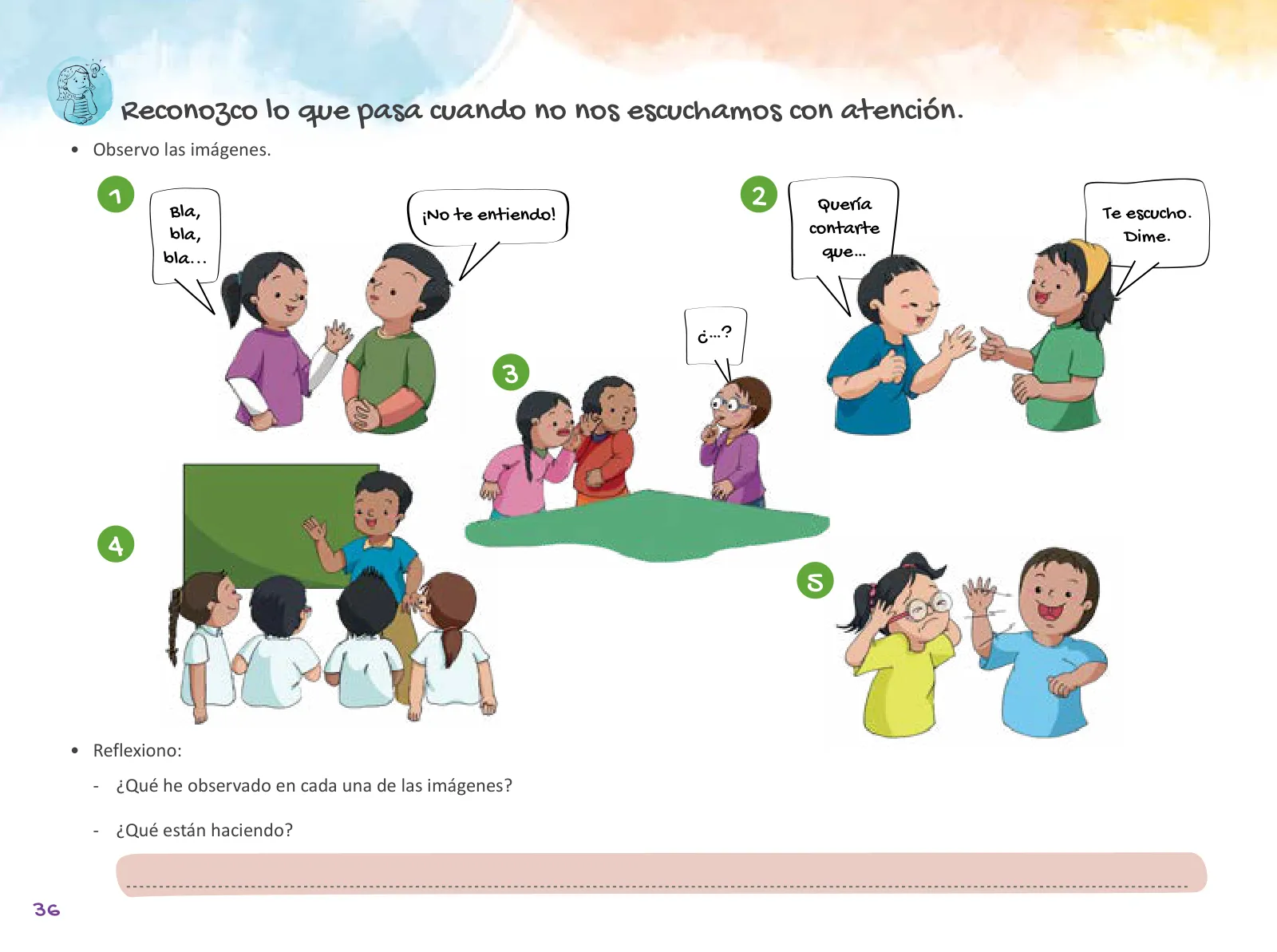 Página 38 de Cuadernillo de Tutoría 3 : tercer grado de Educación Primaria · 2021