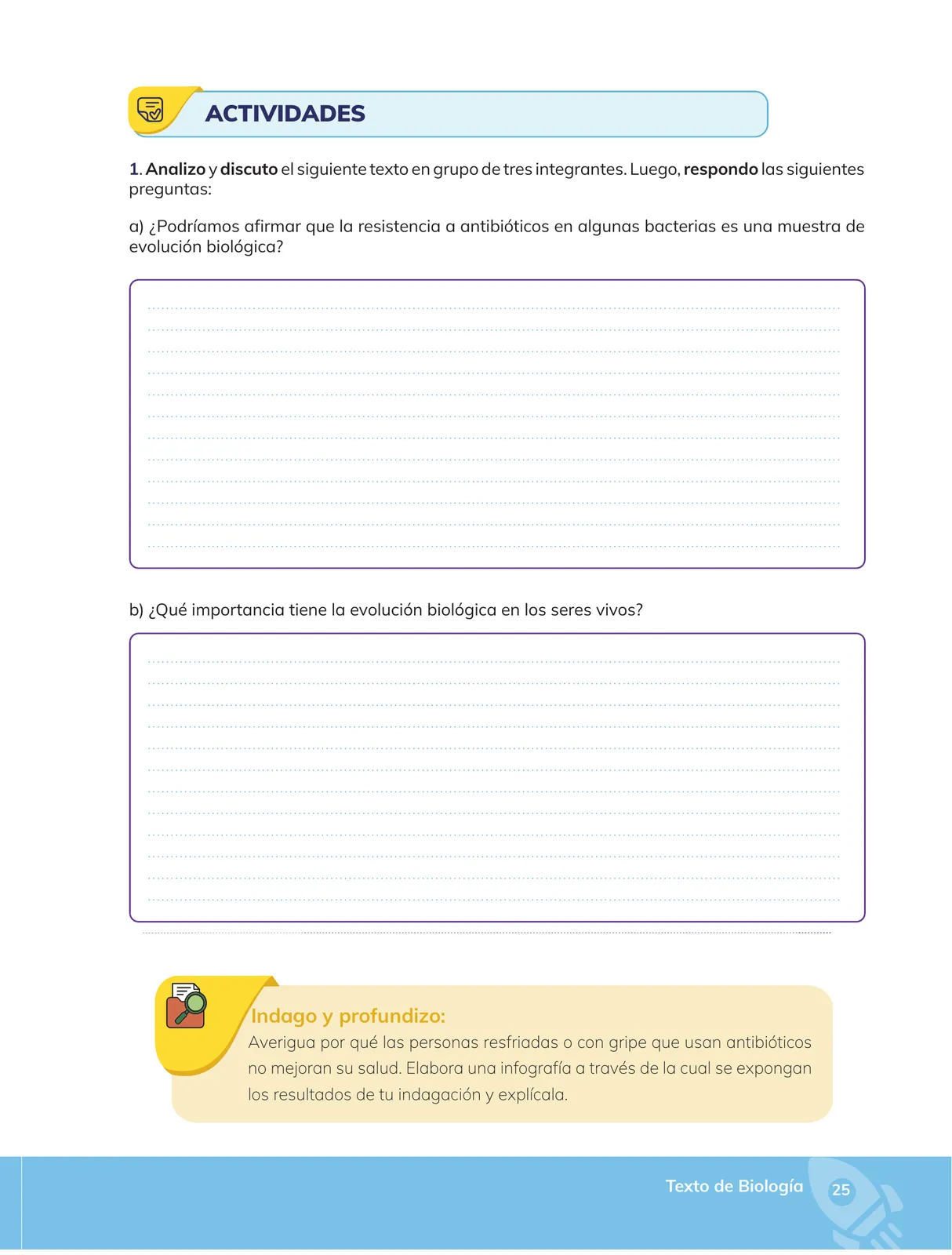 Página 26 de Biologia · 1ro BGU · 2024