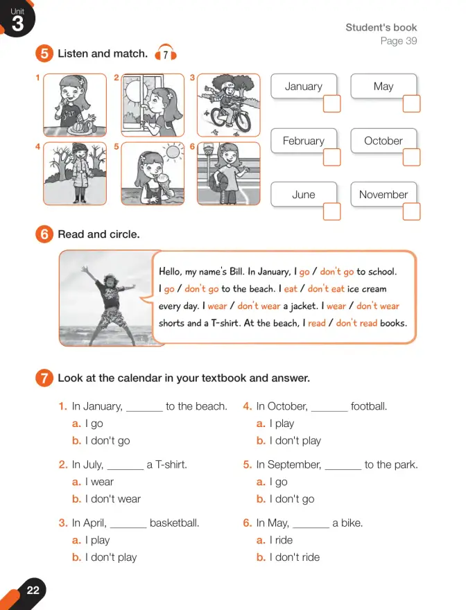 Página 24 de Inglés – Cuarto Básico | Texto del Estudiante MINEDUC – Descargar PDF · 2024