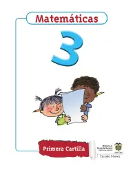 Portada de Matematica 3° · Cartilla 01