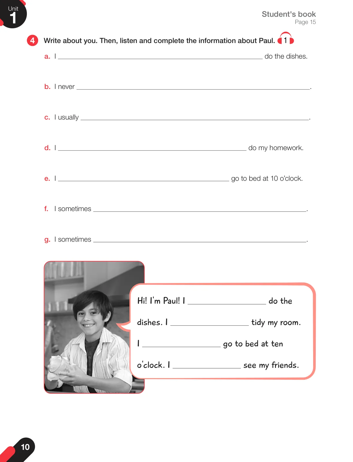 Miniatura página 12 de Inglés – Quinto Básico | Texto del Estudiante MINEDUC – Descargar PDF · 2024