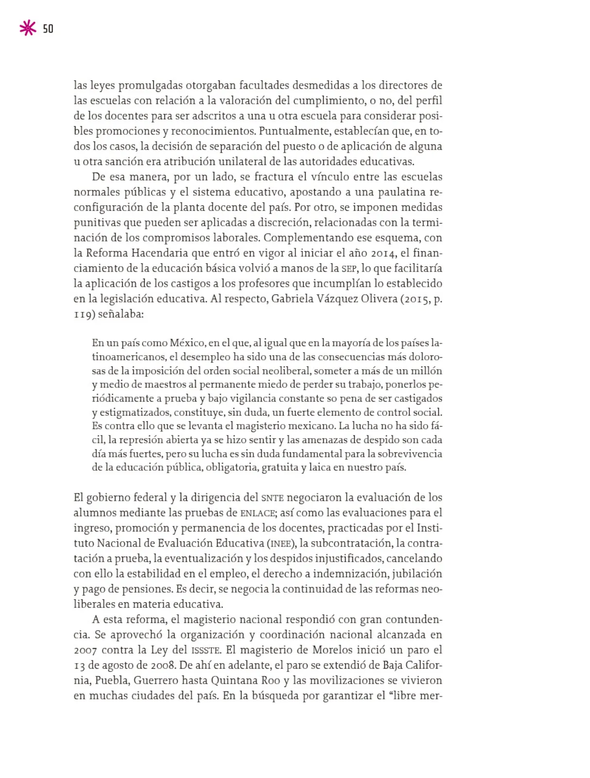 Miniatura página 51 de Un libro sin recetas para la maestra y el maestro. Fase 6.   Libro de Educación Telesecundaria Grado 1°, 2°, 3°  Ciclo Escolar 2025 - 2026