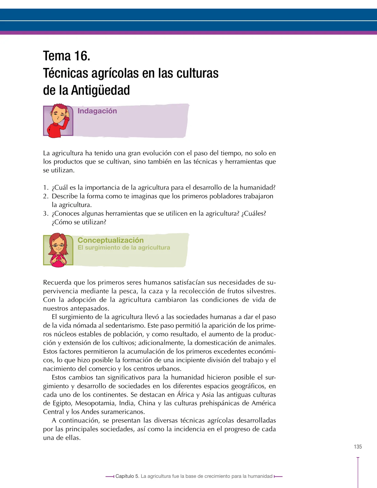 Página 135 de Ciencias Sociales 6° · Secundaria Activa