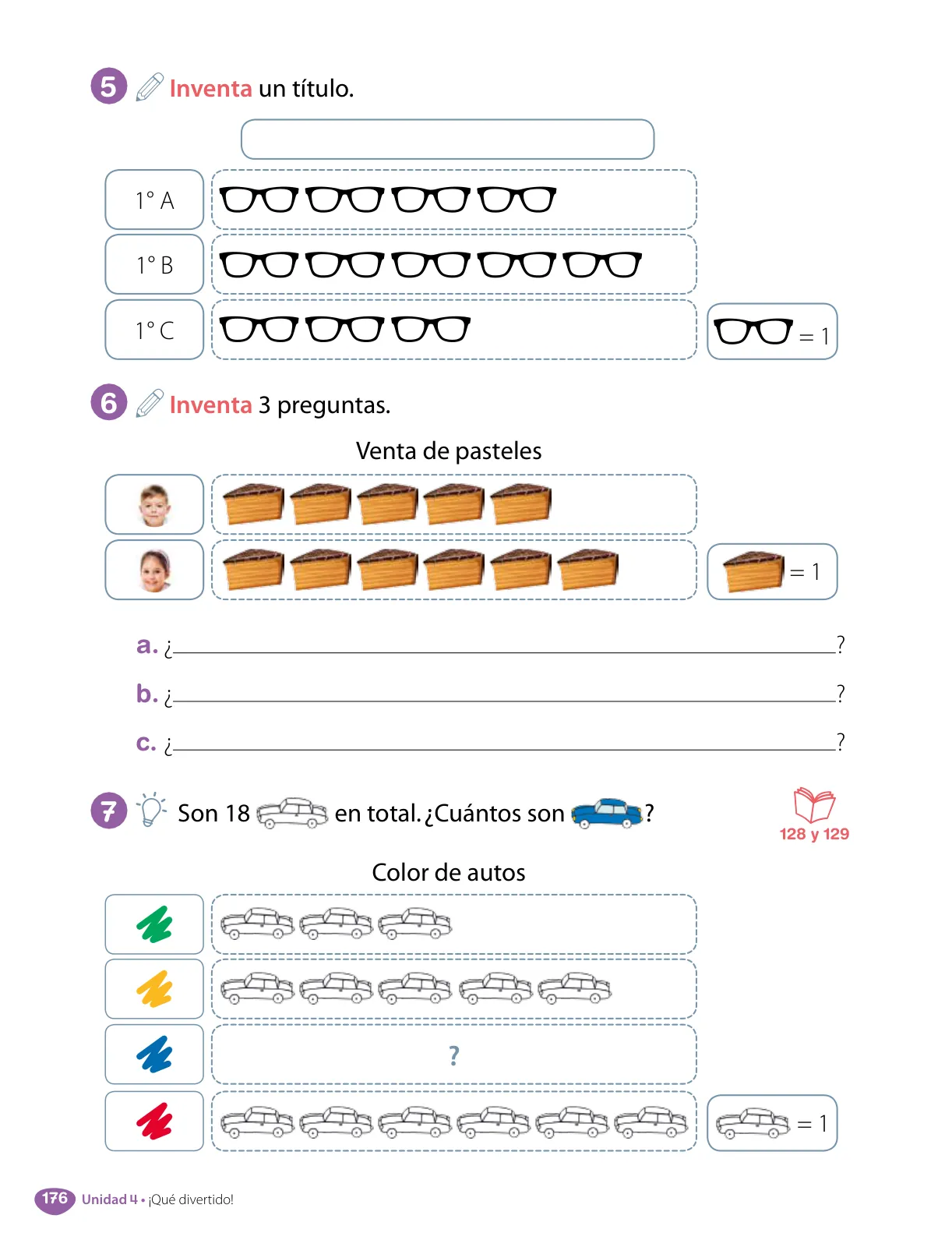 Miniatura página 178 de Matemática – Primero Básico | Texto del Estudiante MINEDUC – Descargar PDF · 2024