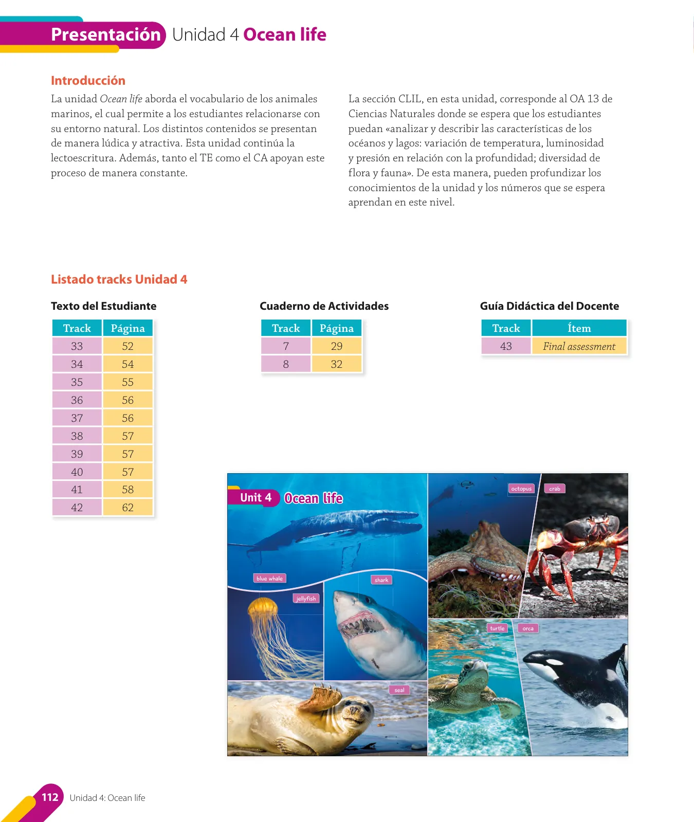 Miniatura página 114 de Inglés – Quinto Básico | Texto del Estudiante MINEDUC – Descargar PDF · 2024