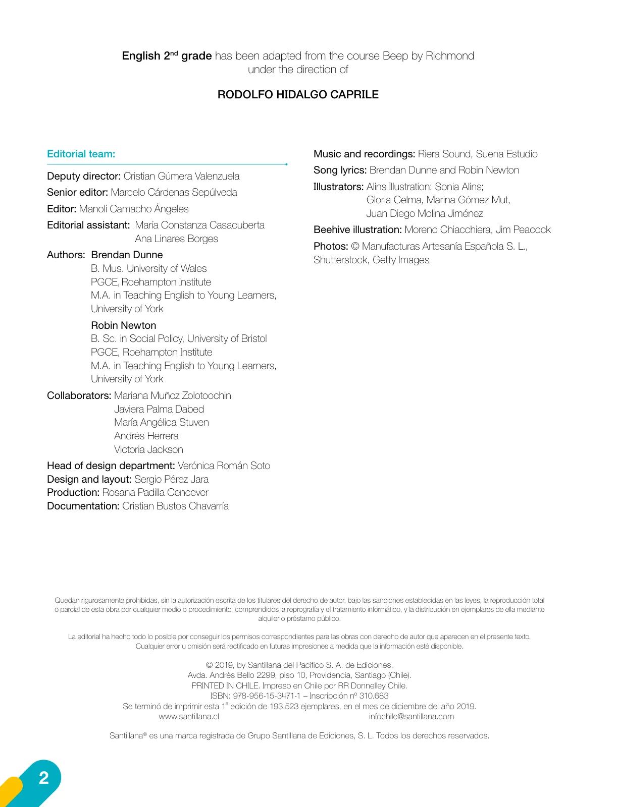 Página 4 de Inglés – Segundo Básico | Texto del Estudiante MINEDUC – Descargar PDF · 2024