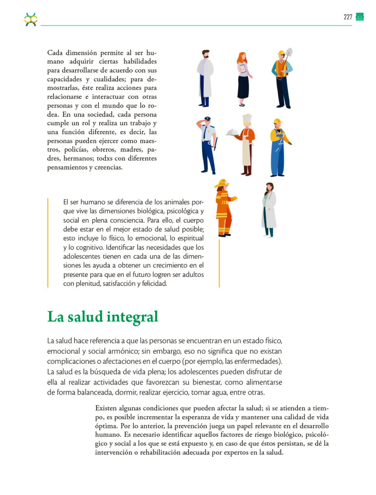 Miniatura página 228 de Colección Ximhai. De lo humano y lo comunitario.   Libro de Educación Telesecundaria Grado 1°  Ciclo Escolar 2025 - 2026