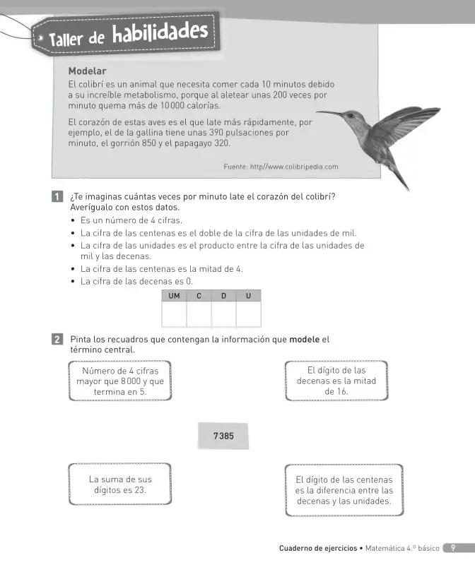 Página 10 de Matemática – Cuarto Básico | Texto del Estudiante MINEDUC – Descargar PDF · 2024