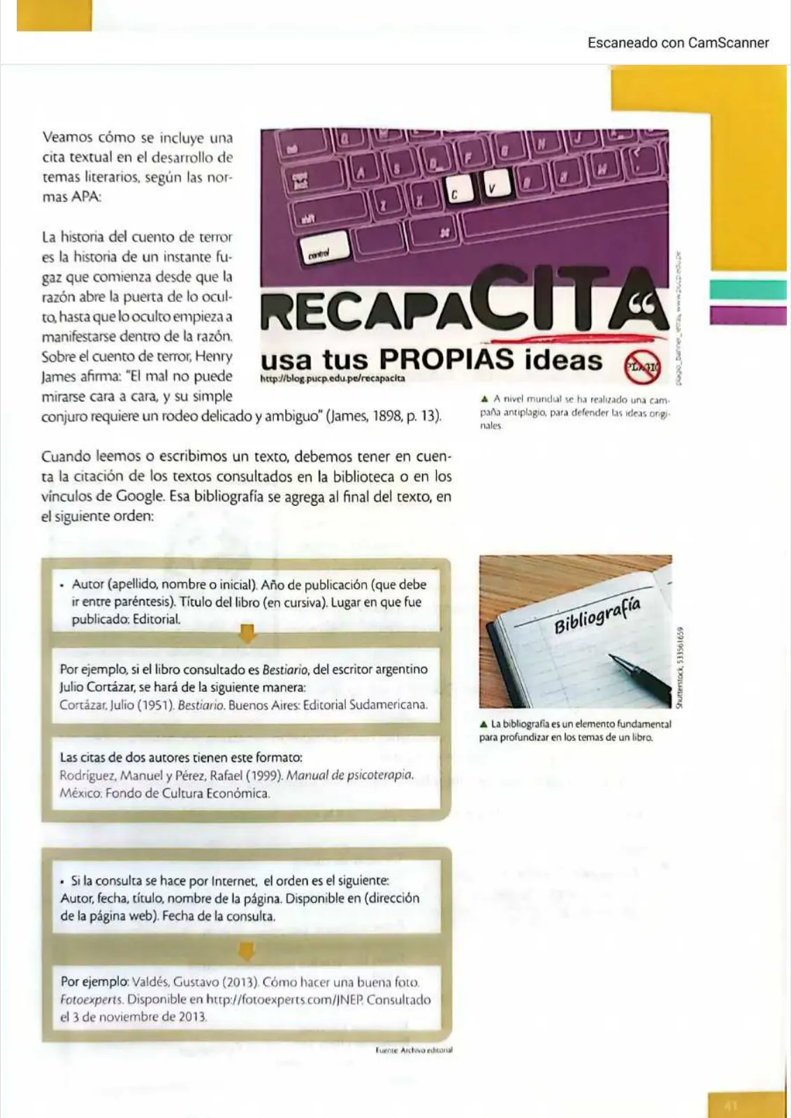 Página 38 de Lengua y Literatura 1 BGU · 2025