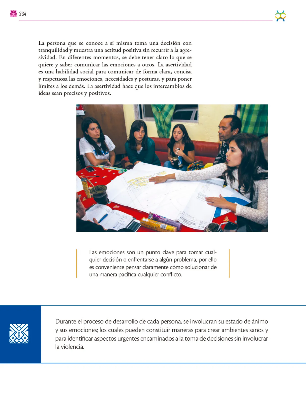 Página 235 de Colección Nanahuatzin. De lo humano y lo comunitario. Libro de Educación Secundaria Grado 3° Ciclo Escolar 2025 - 2026