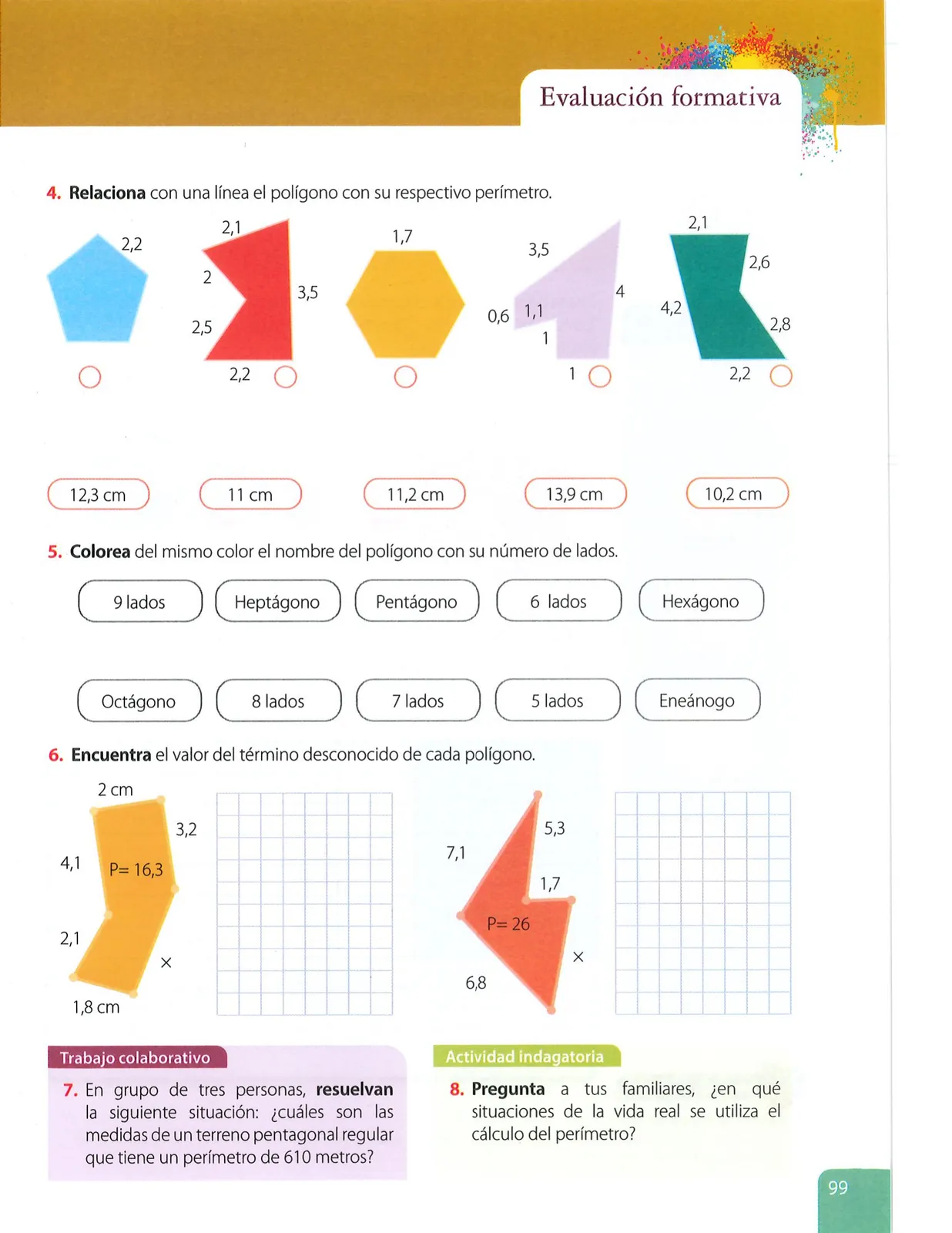 Miniatura página 100 de Matematica · 7 EGB · 2024