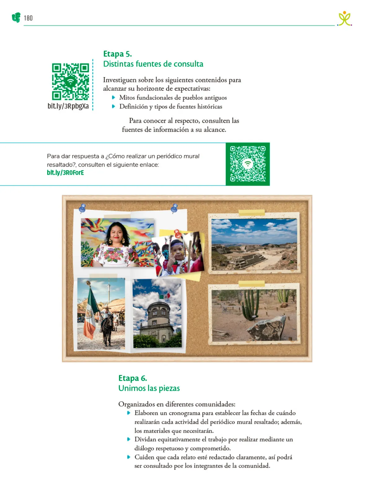 Miniatura página 181 de Colección Ximhai. Nuestro libro de Proyectos.  Tomo II.   Libro de Educación Telesecundaria Grado 1°  Ciclo Escolar 2025 - 2026
