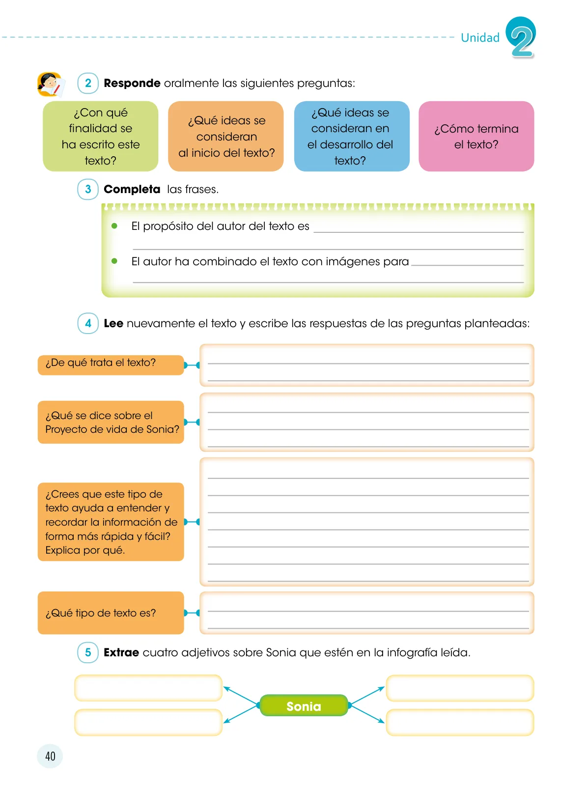 Miniatura página 41 de Comunicación 6 : cuaderno de trabajo para sexto grado de Educación Primaria 2019 · 2019