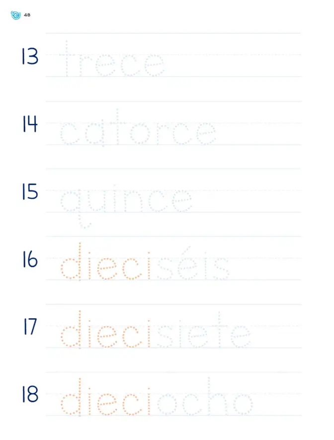 Página 49 de Múltiples lenguajes. Trazos y números. Libro de Educación Primaria Grado 1° Ciclo Escolar 2025 - 2026