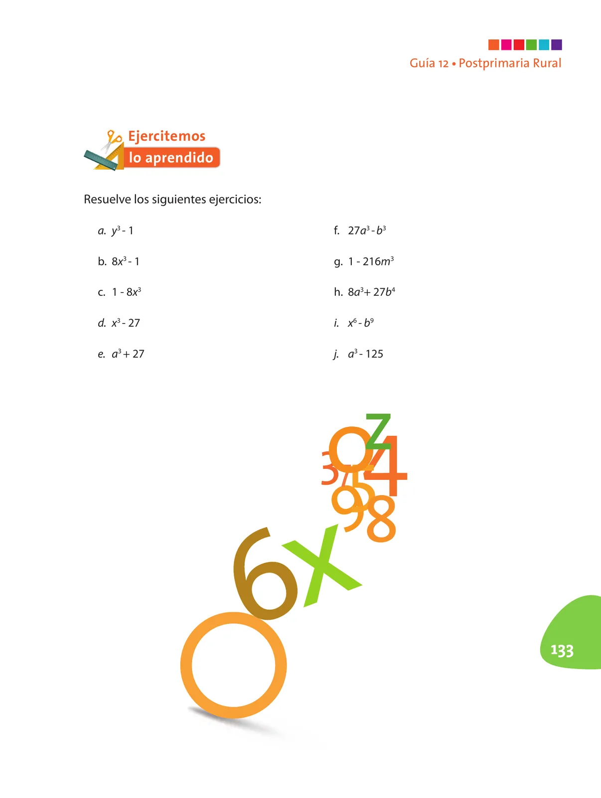 Página 134 de Matematica 8° · Postprimaria
