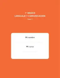 Página de Lenguaje y Comunicación – Primero Básico | Texto del Estudiante MINEDUC – Descargar PDF · 2024