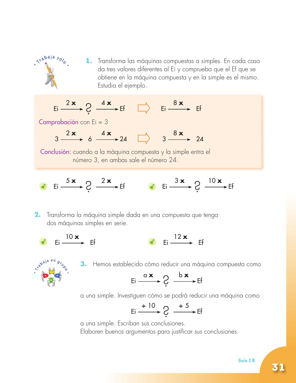 Página 31 de Matematica 5° · Cartilla 01