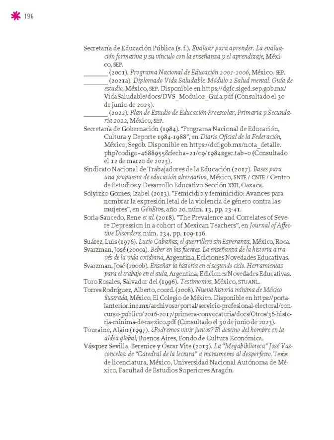 Página 197 de Un libro sin recetas para la maestra y el maestro. Fase 6. Libro de Educación Secundaria Grado 1°, 2°, 3° Ciclo Escolar 2025 - 2026