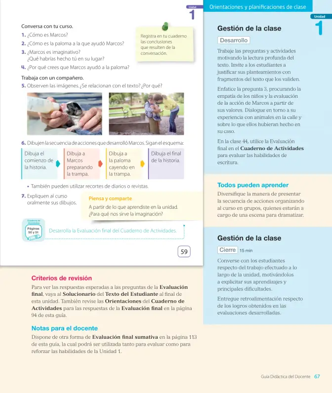Página 69 de Lenguaje y Comunicación – Segundo Básico – Texto del Estudiante MINEDUC – Descargar PDF · 2024