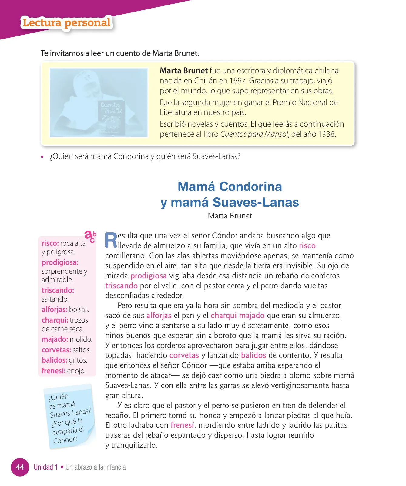 Página 46 de Lenguaje y Comunicación – Tercero Básico | Texto del Estudiante MINEDUC – Descargar PDF · 2024
