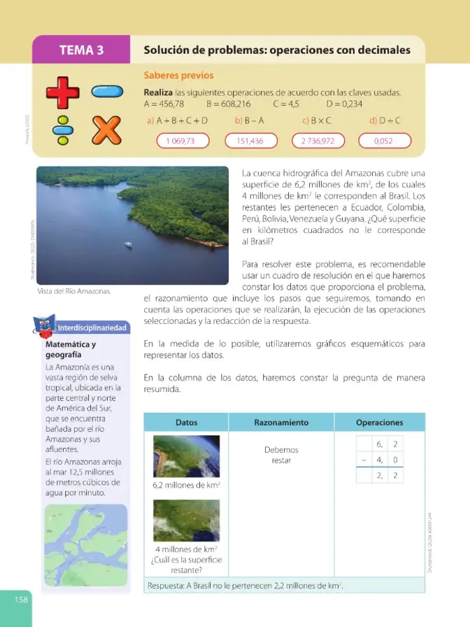 Página 160 de Matematica 6° · Egb 6 Matematica 2025 · 2025