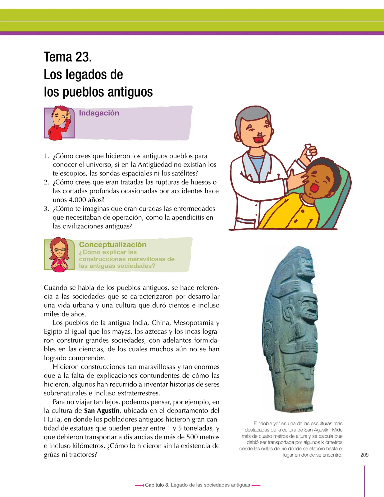 Página 209 de Ciencias Sociales 6° · Secundaria Activa