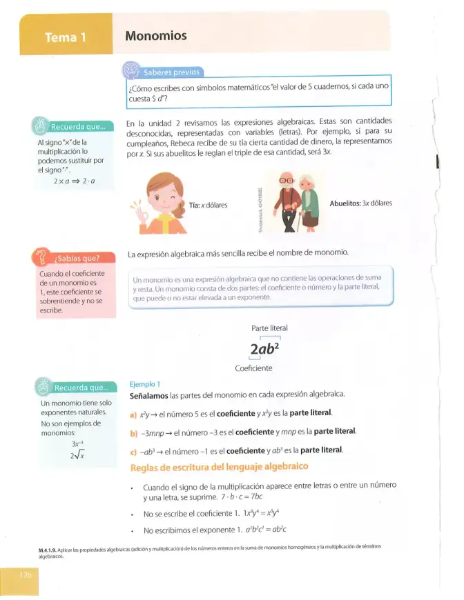 Página 176 de Matematica 8° · Egb 8 Matematica 2025 · 2025