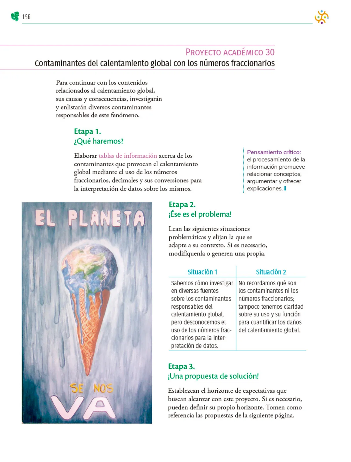 Página 157 de Colección Ximhai. Nuestro libro de Proyectos. Tomo II. Libro de Educación Telesecundaria Grado 1° Ciclo Escolar 2025 - 2026