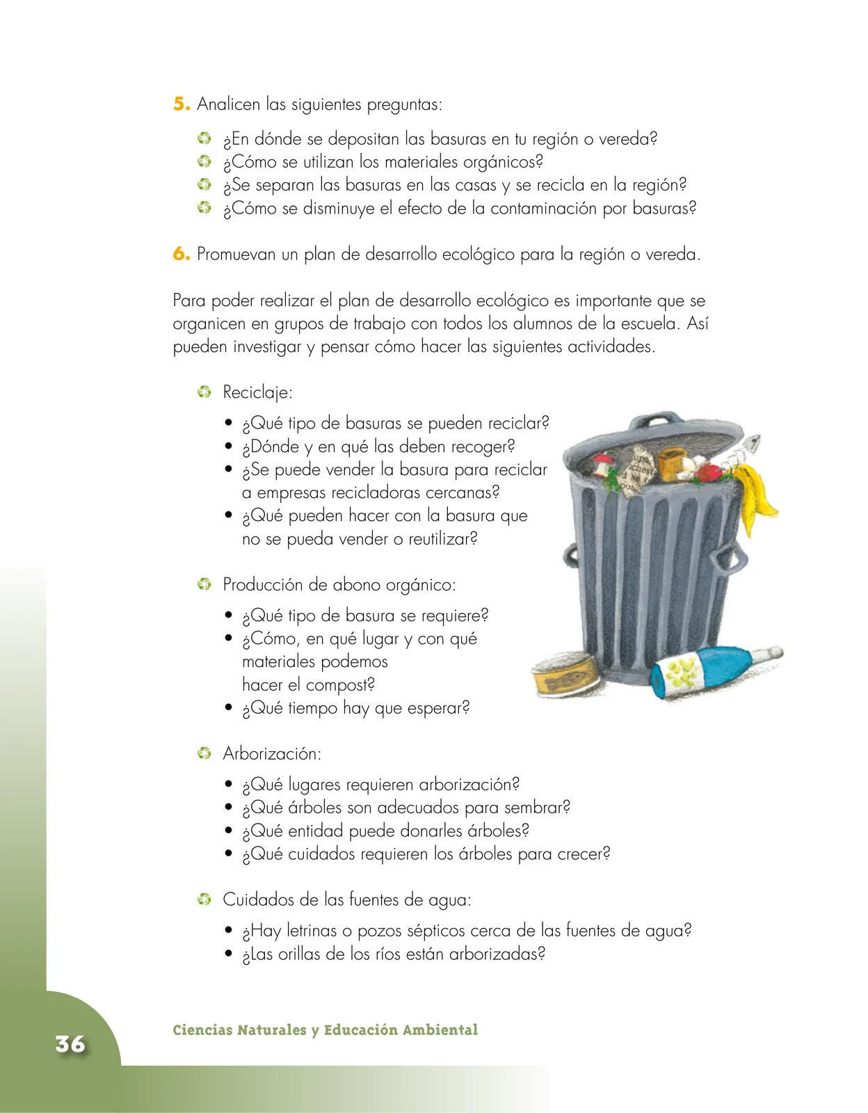 Miniatura página 36 de Ciencias Naturales 4° · Cartilla 03