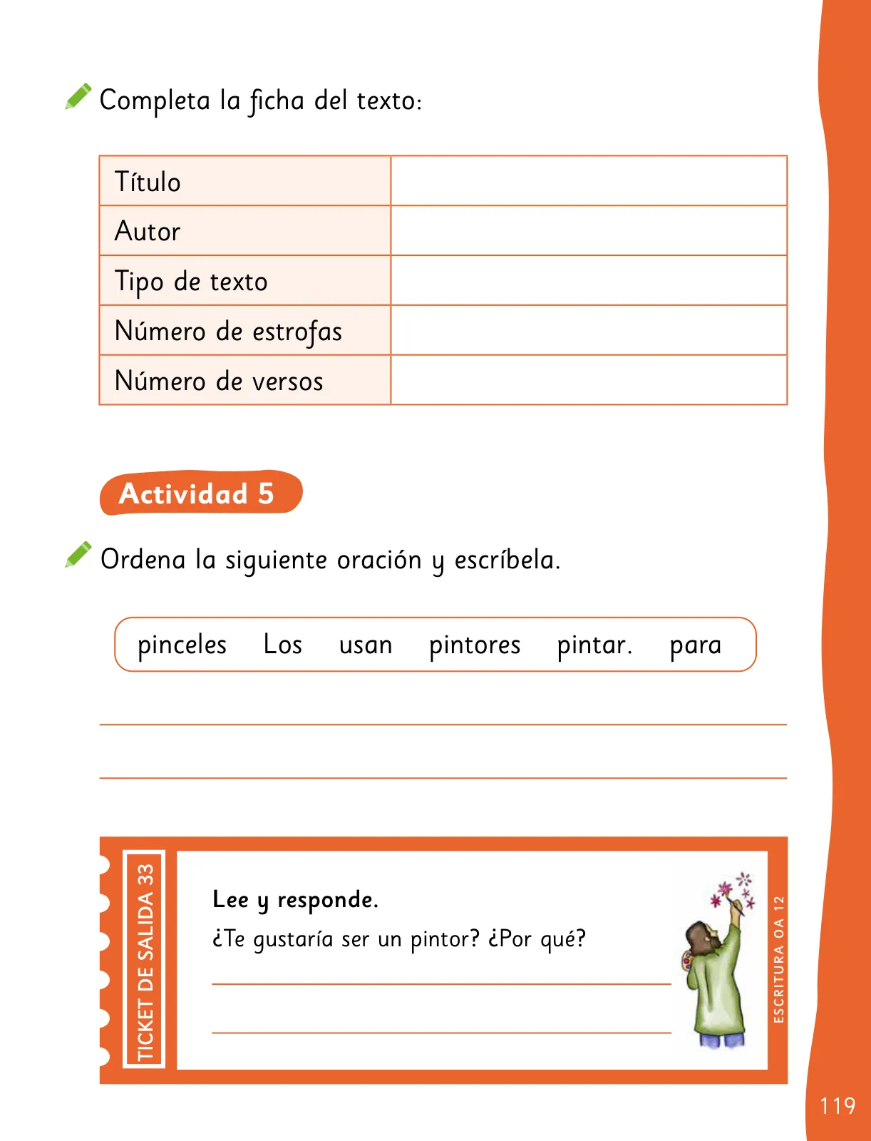 Miniatura página 121 de Lenguaje y Comunicación – Segundo Básico – Texto del Estudiante MINEDUC – Descargar PDF · 2024