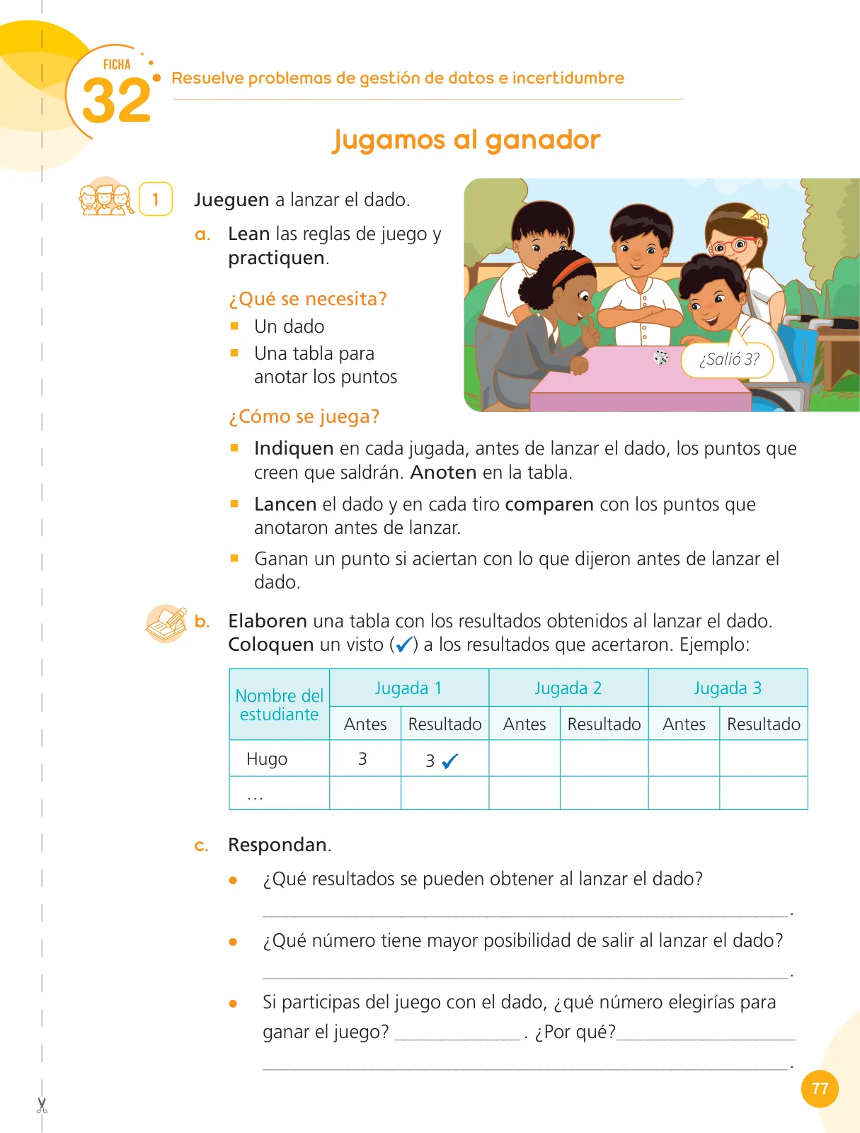 Página 79 de Cuadernillo de Matemática 3, tercer grado de Primaria · 2023