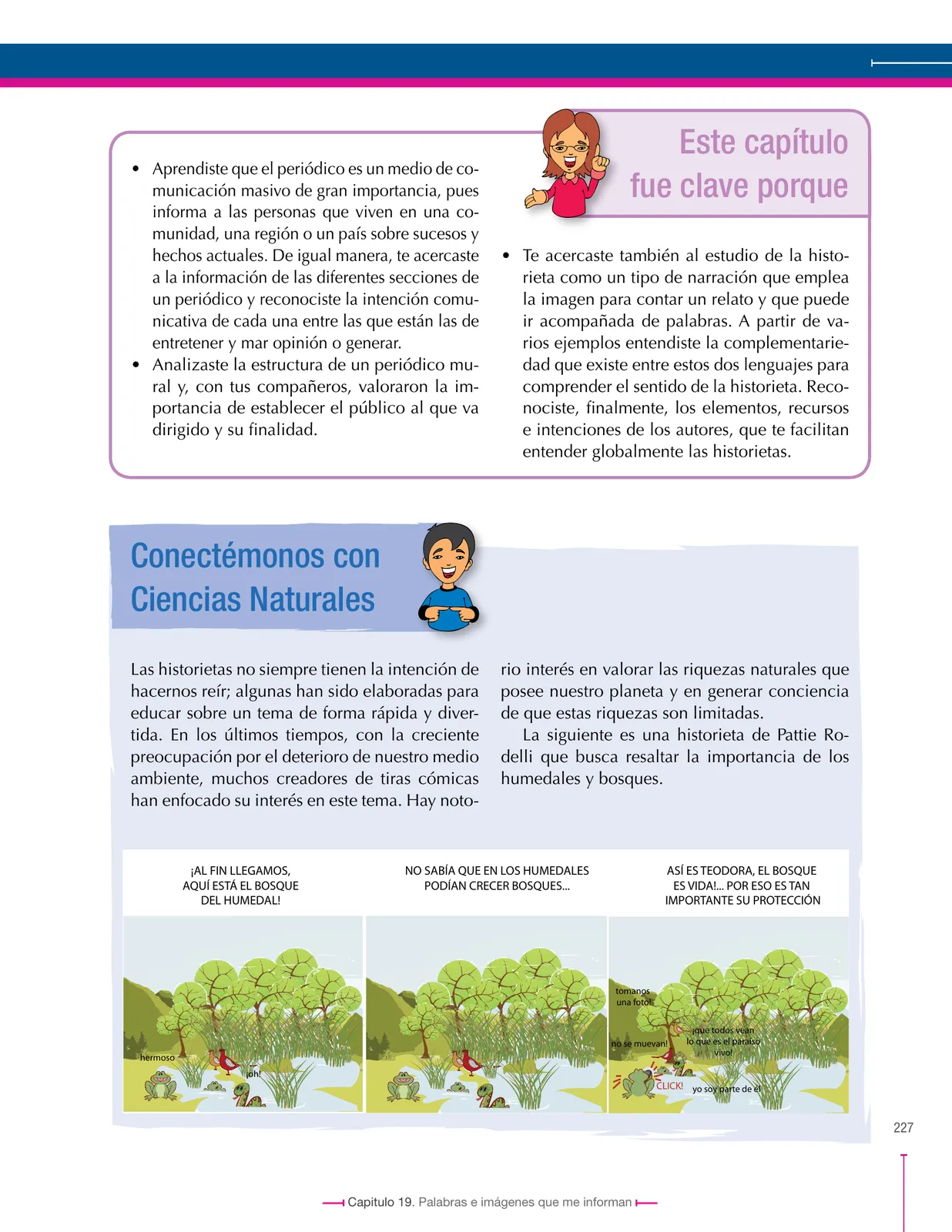 Miniatura página 227 de Lenguaje 6° · Secundaria Activa