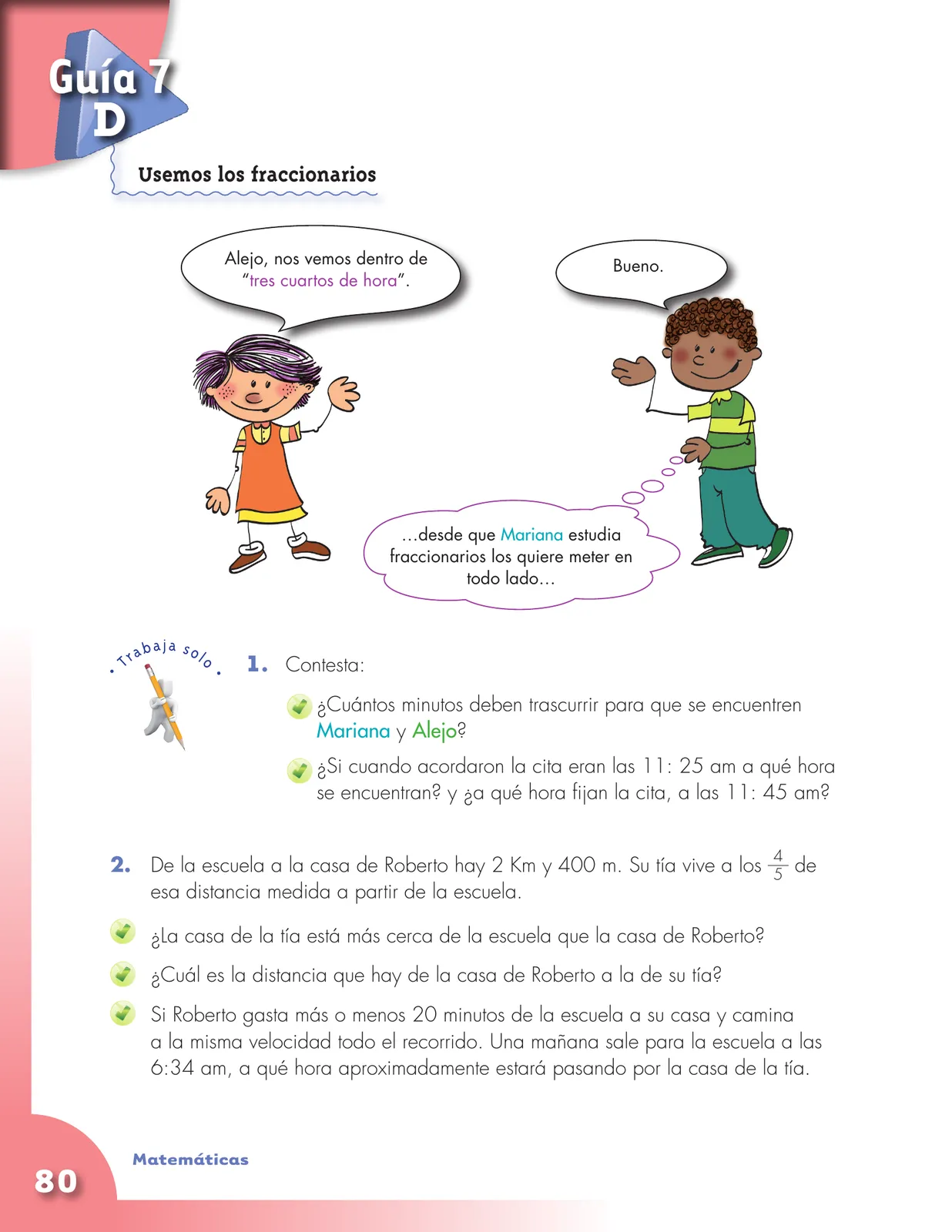Miniatura página 80 de Matematica 4° · Cartilla 01