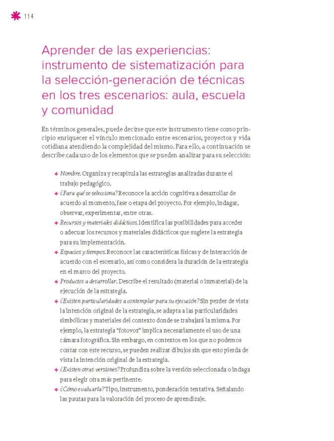 Página 115 de Un libro sin recetas para la maestra y el maestro. Fase 6. Libro de Educación Secundaria Grado 1°, 2°, 3° Ciclo Escolar 2025 - 2026