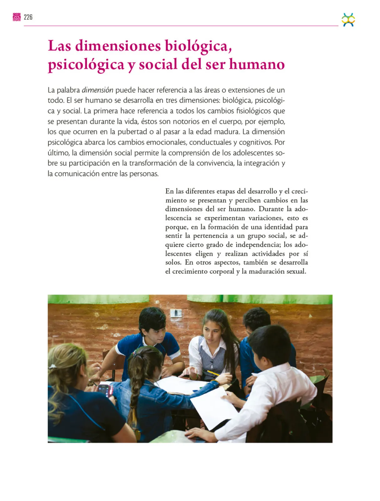 Miniatura página 227 de Colección Ximhai. De lo humano y lo comunitario.   Libro de Educación Secundaria Grado 1°  Ciclo Escolar 2025 - 2026