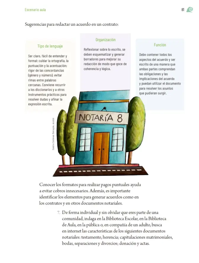 Página 84 de Proyectos de Aula. Libro de Educación Primaria Grado 6° Ciclo Escolar 2025 - 2026