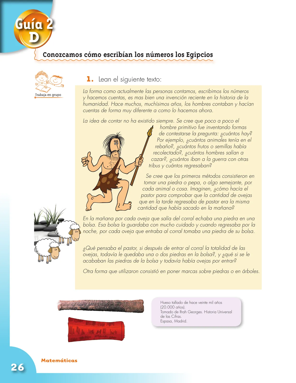 Página 26 de Matematica 3° · Cartilla 01