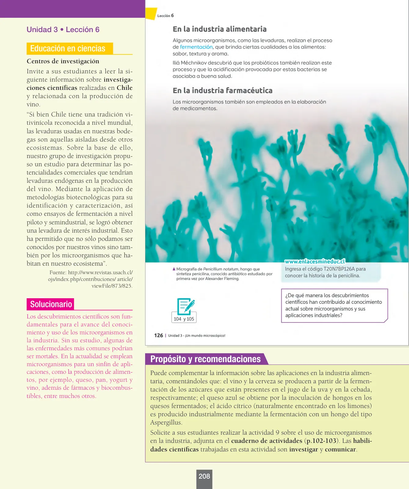Miniatura página 33 de Ciencias Naturales – Séptimo Básico | Texto del Estudiante MINEDUC – Descargar PDF · 2024