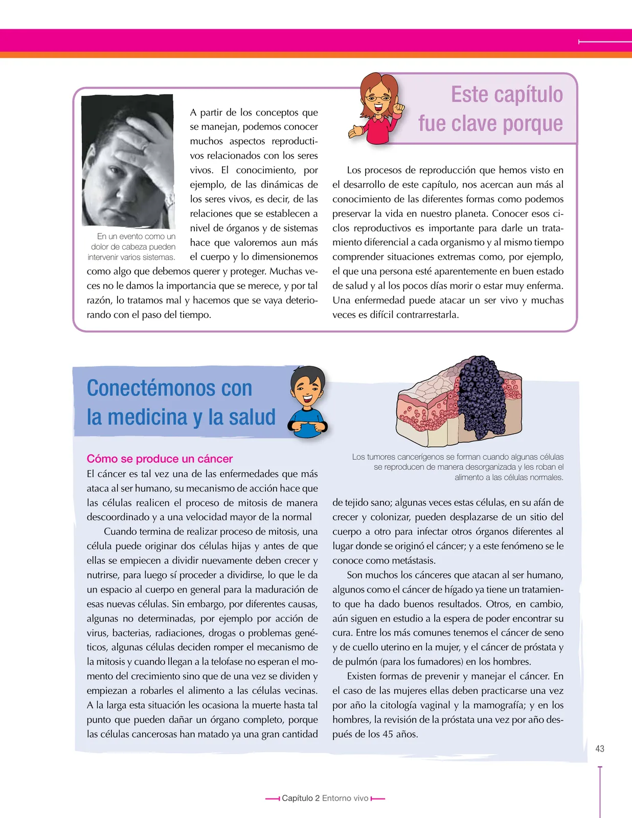 Página 43 de Ciencias Naturales 8° · Secundaria Activa