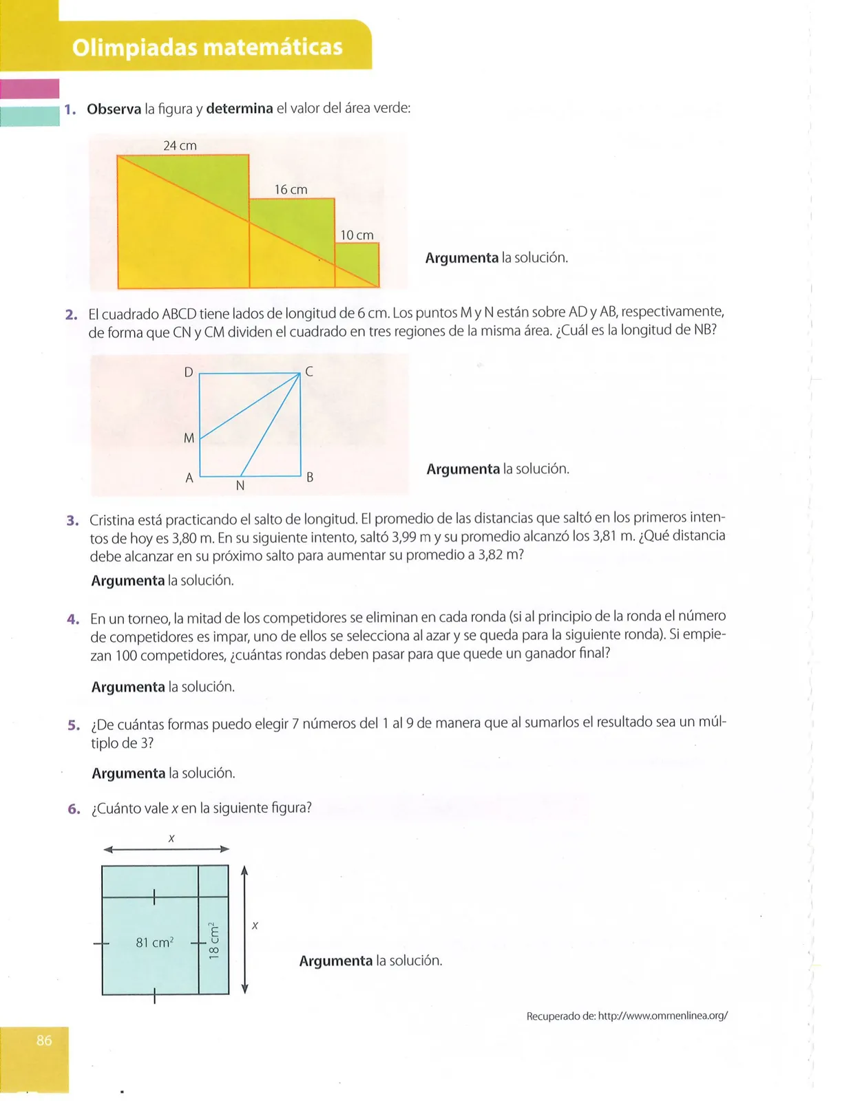 Página 86 de Matematica · 9 EGB · 2025